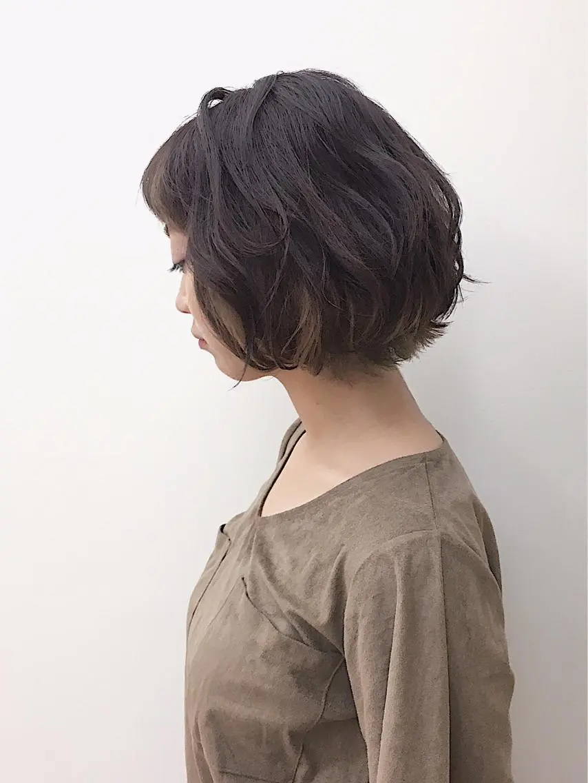 ショート 髪質改善 トリートメント カット ブリーチカラー/ 岩破瑞希のヘアスタイル