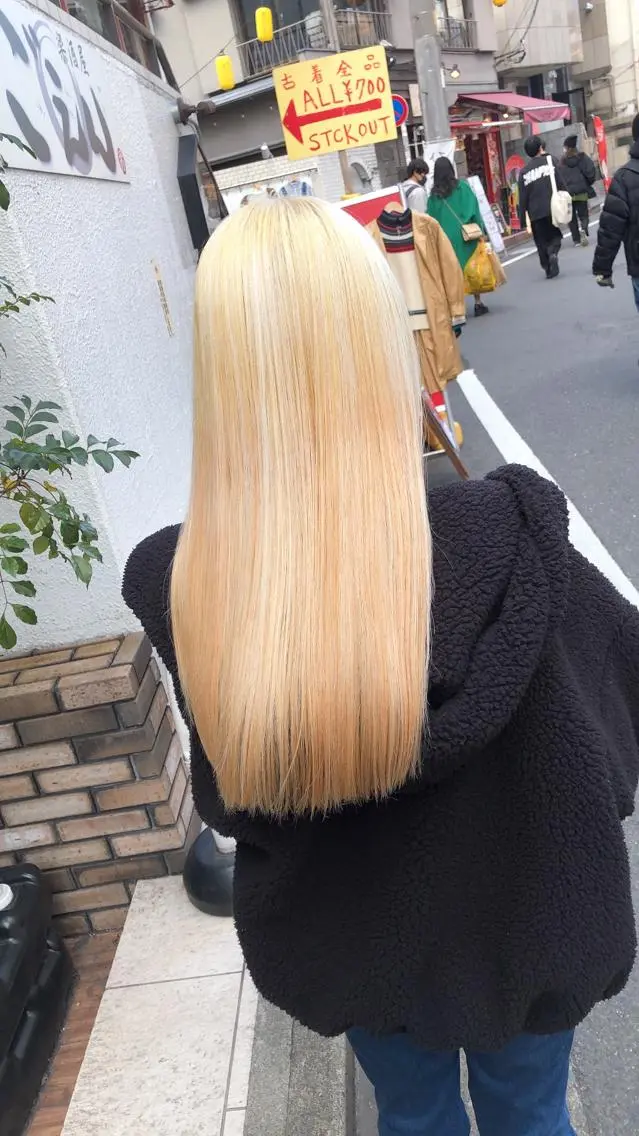 ロング デザインカラー🎨 下北沢 / 磯部のヘアスタイル