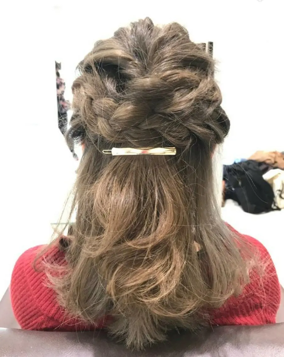 ヘアアレンジ 🇰🇷韓国風艶髪✨ 髪質改善 倉岡しおんのヘアスタイル