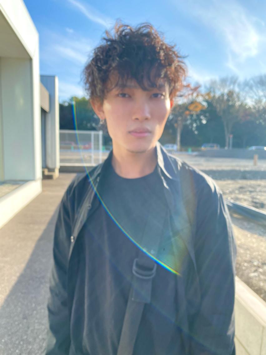ショート 横地 凌のヘアスタイル