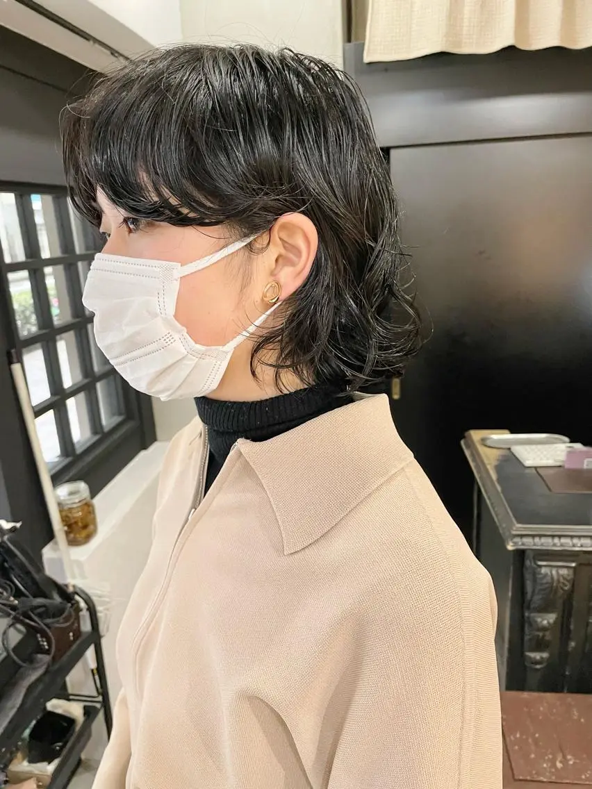 ショート パーマ ボブ ウルフカット ショート・ボブ ・ウルフ✂︎IMAIのヘアスタイル