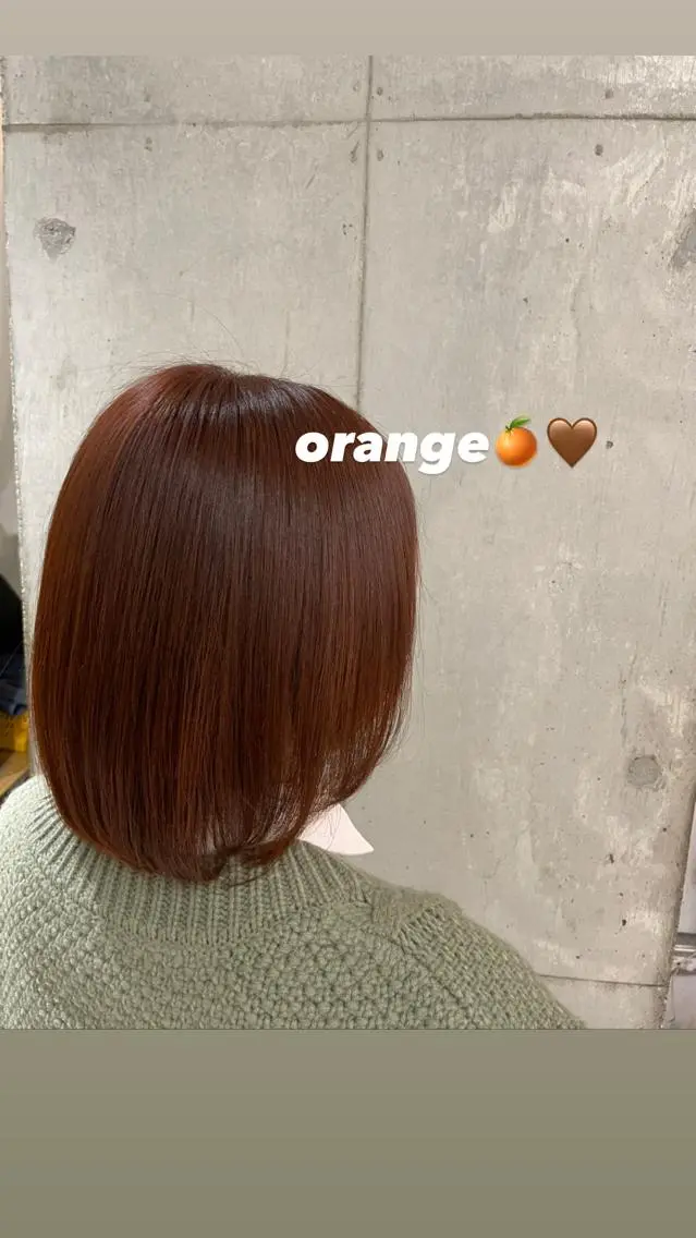 ミディアム カラー loely 💞miyuのヘアスタイル