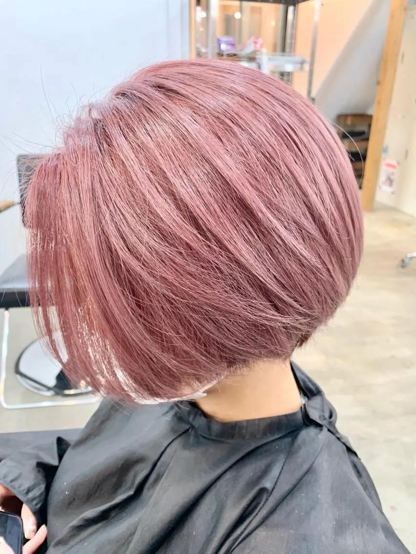 ショート カラー ヘアアレンジ ネイル マツエク・マツパ カット ヘアカラー トリートメント ブリーチ特化 / share 元太のヘアスタイル