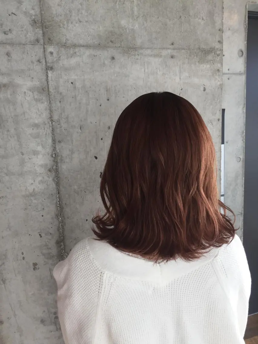 ミディアム カラー 💘透明感カラー💘 沖本 将宏のヘアスタイル