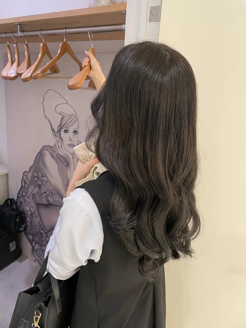 ロング カラー キッズ 髪質改善/大阪守口市 🐣Ria‪🐣のヘアスタイル