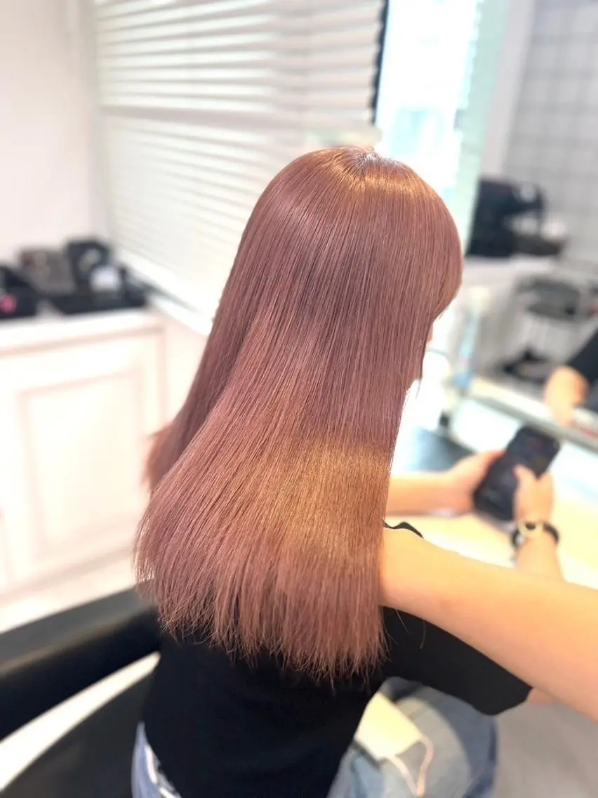 カラー 川越ハイトーン🧸 Yumaのヘアスタイル