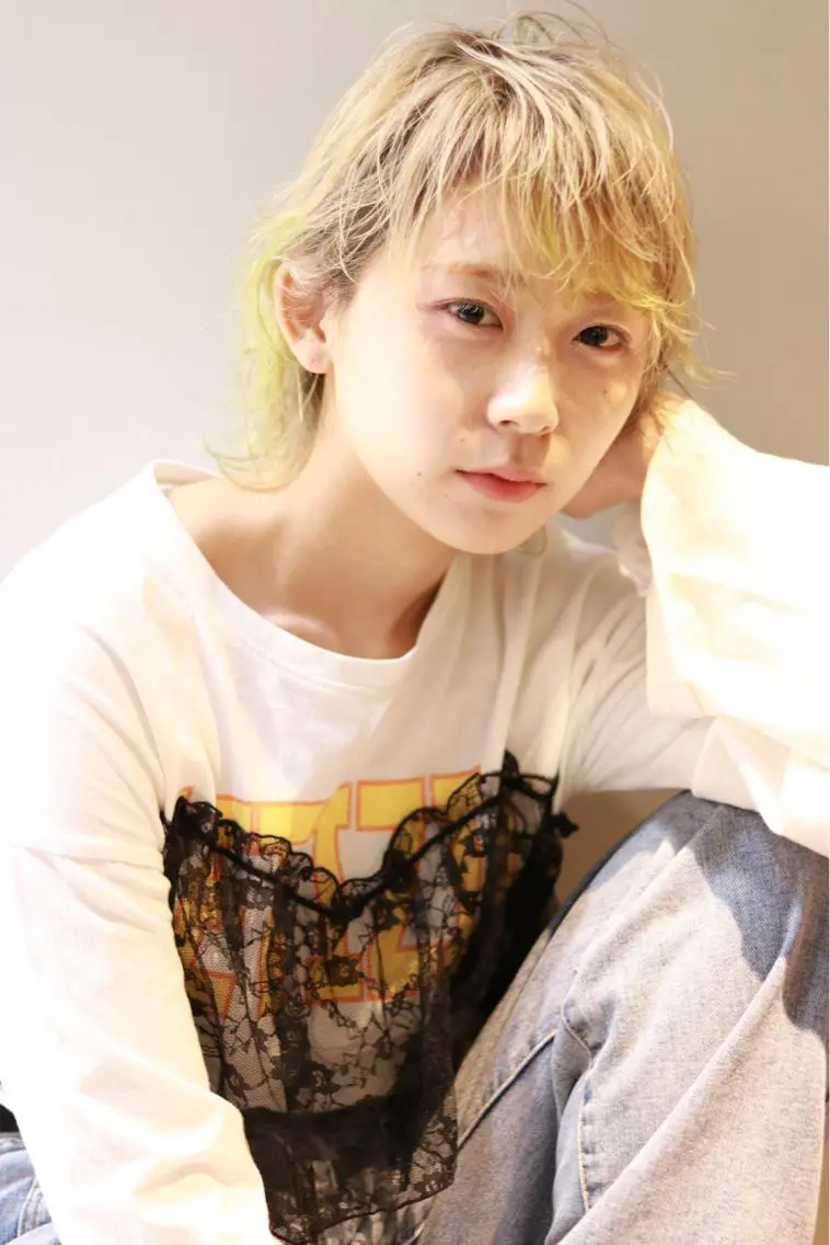 ショート ショートヘア ウルフカット 杉若 利彦のヘアスタイル