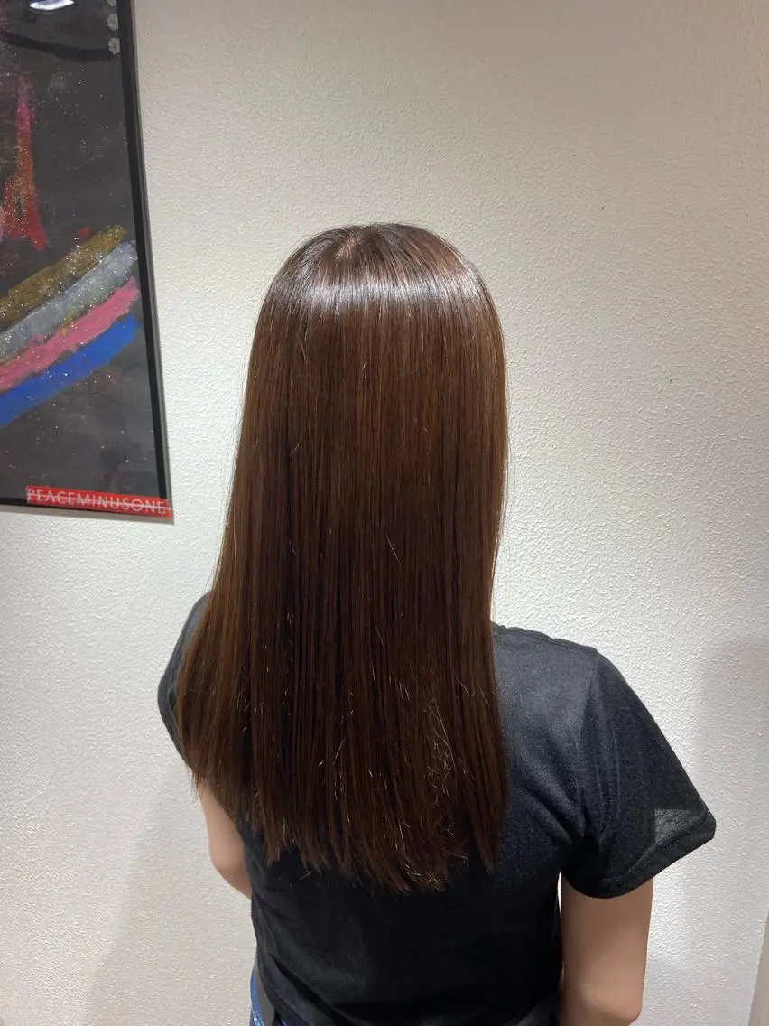 ロング カラー パーマ ヘアアレンジ メンズ キッズ ネイル マツエク・マツパ ケアカラー 髪質改善 FABLE HAIR ファブル難波・心斎橋のヘアスタイル
