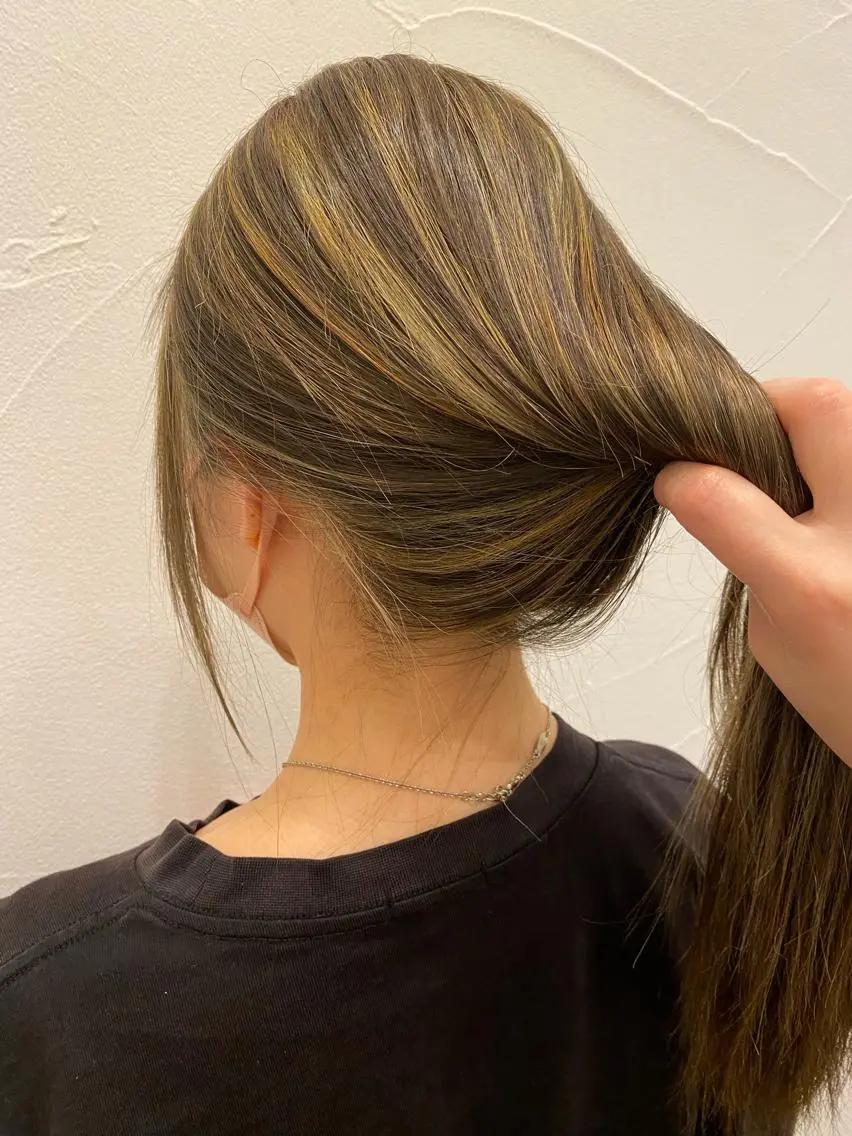 ロング カラー Ash中目黒店 榊間茜のヘアスタイル