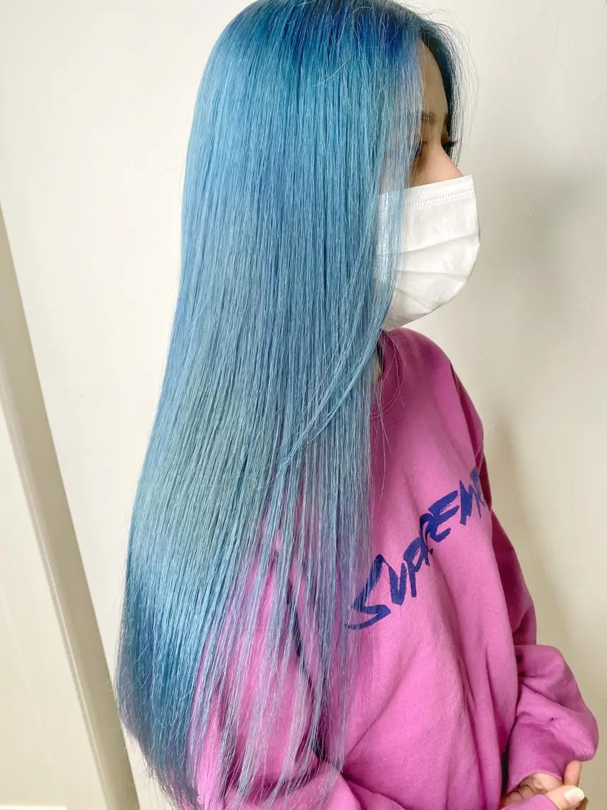 ロング ヘアカラー トリートメント 🔥金山 諒平🔥のヘアスタイル