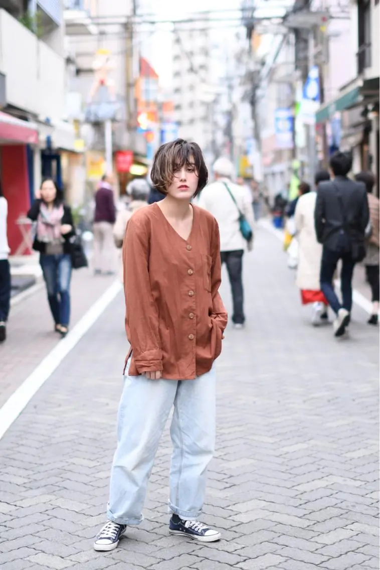 ショート カラー パーマ ショートヘア Graph. （グラフ）立川🪽✨のヘアスタイル