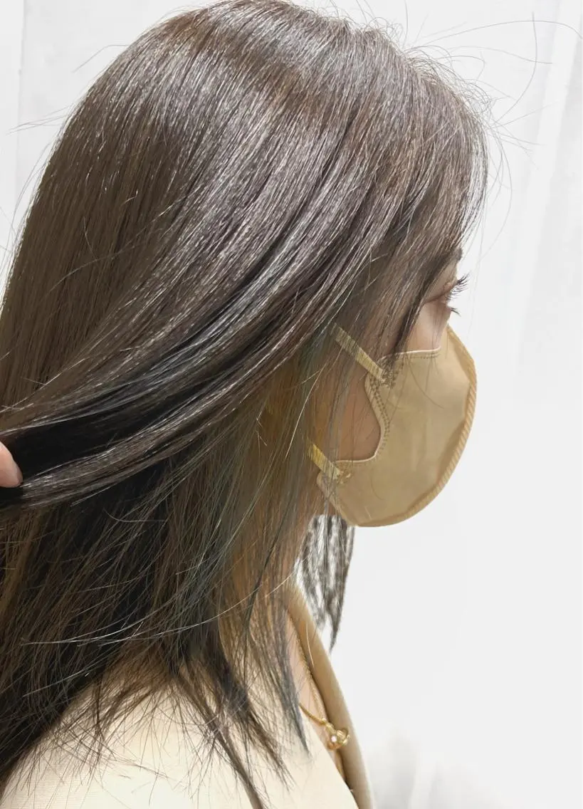 ロング カラー イヤリングカラー 🦋.*˚オタク美容 師アキバノノカ🦋のヘアスタイル