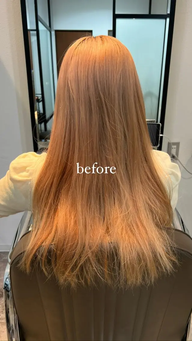 ロング トリートメント 似合わせヘア🫶🏻 つきいてるみのヘアスタイル