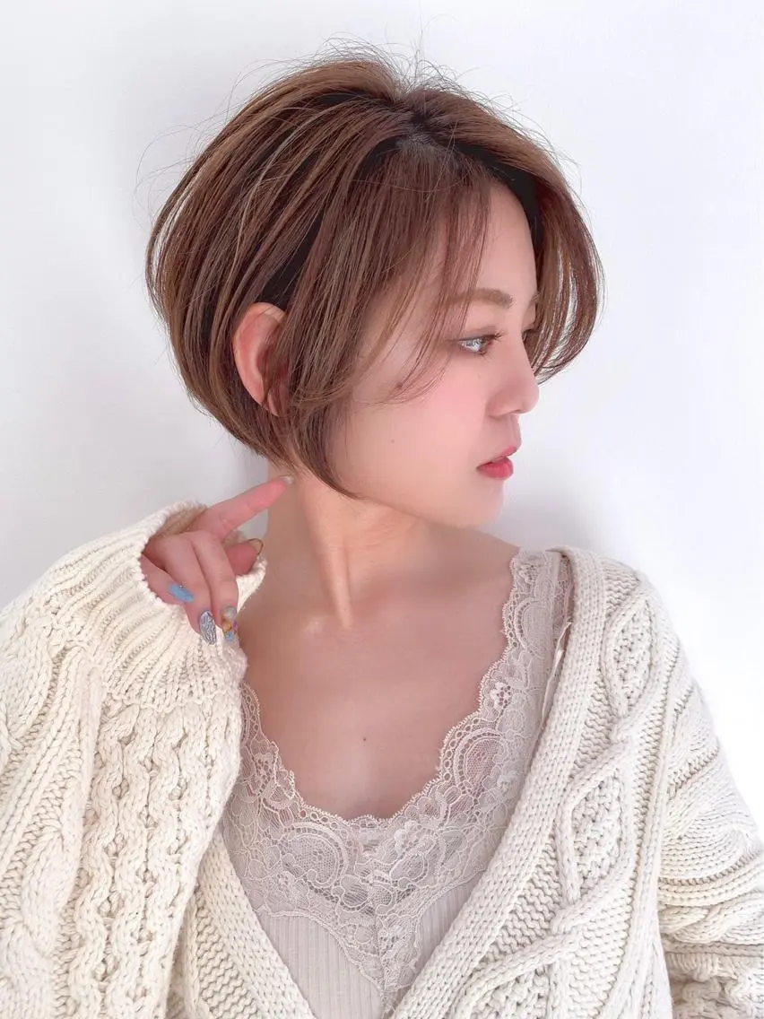 ショート 林 飛夕也のヘアスタイル