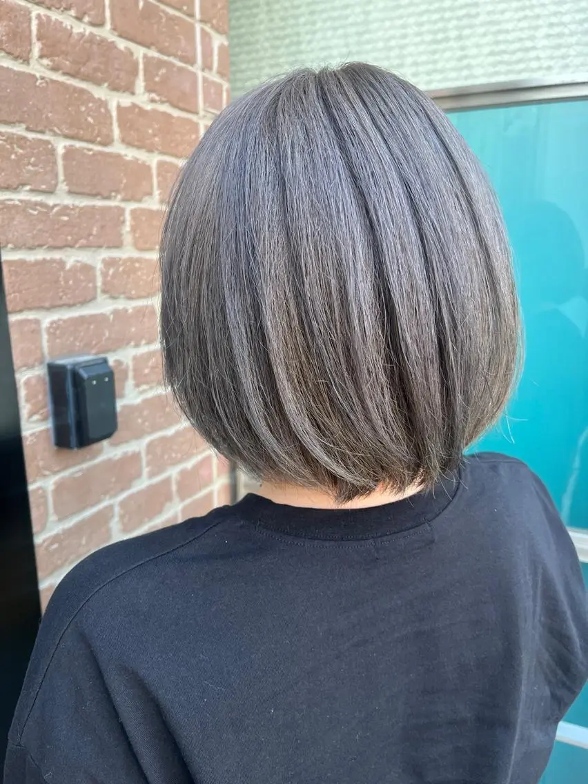 ミディアム カラー パーマ ヘアアレンジ メンズ キッズ ネイル マツエク・マツパ アイブロウ メンズブリーチ メンズハイライト メンズインナーカラー メンズ韓国風 ブリーチ 久木原 ゆりのヘアスタイル
