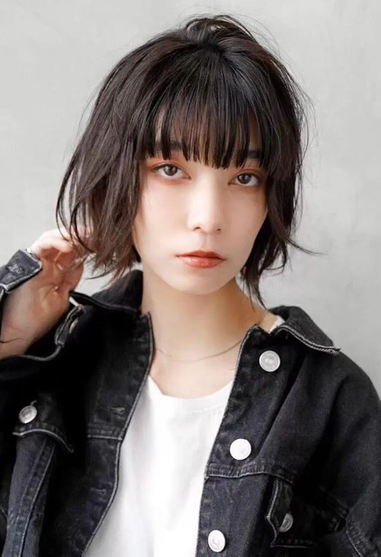 ミディアム カラー 透明感カラー 🩵MAI🩵 レイヤーカットのヘアスタイル