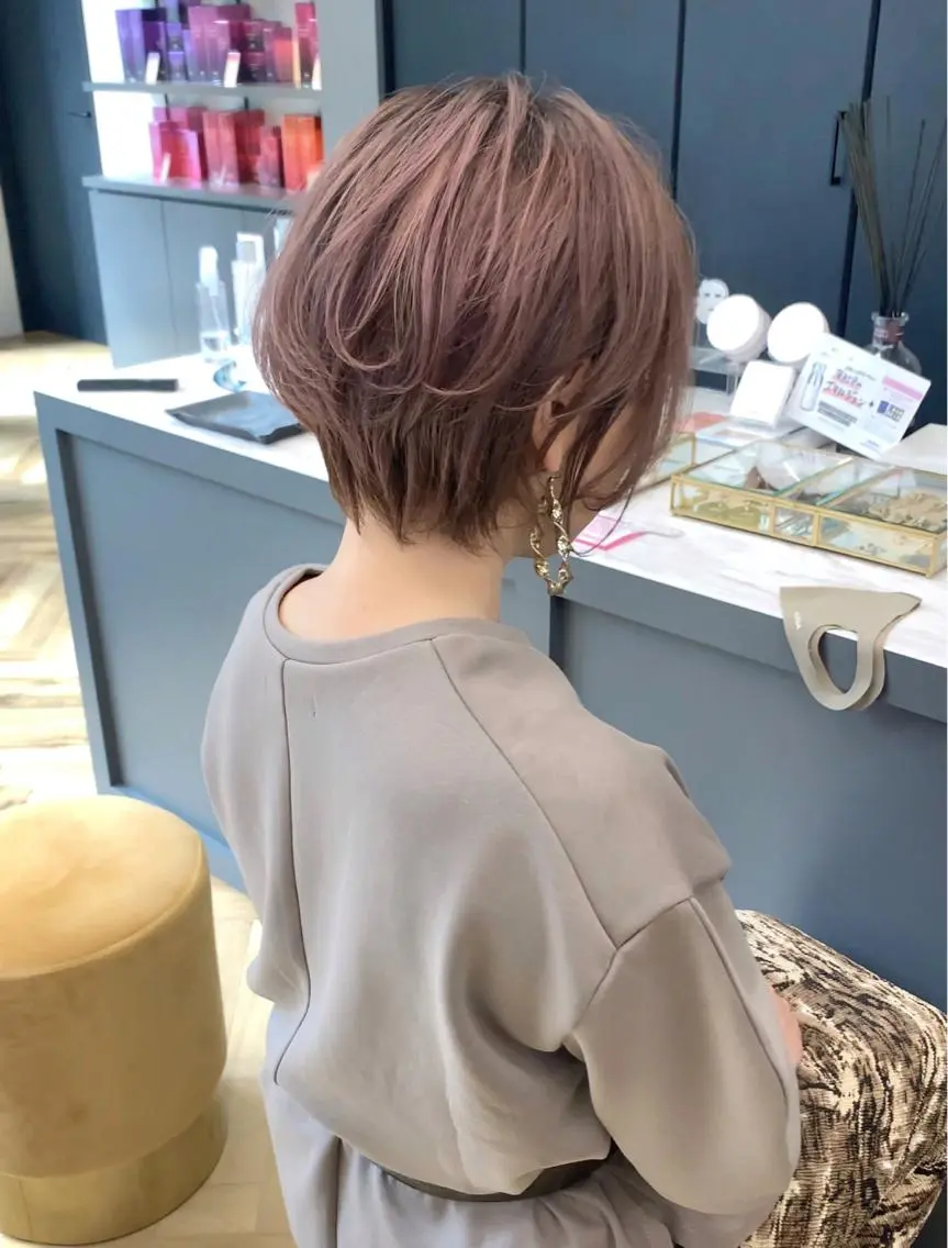 ショート くびれヘア ショートヘア GIEN 末吉 海斗のヘアスタイル