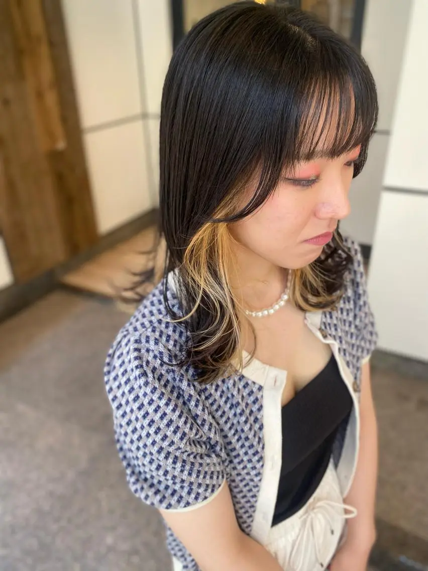 ミディアム 🍑 モモカ🍑のヘアスタイル
