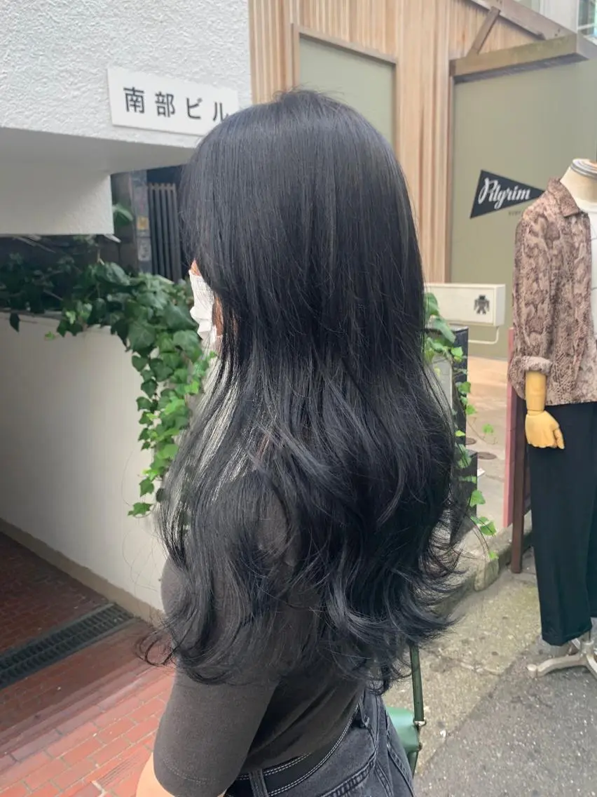 ロング カラー ヘアアレンジ 憧れの艶ハイトーンへ 🌙サイダサキのヘアスタイル