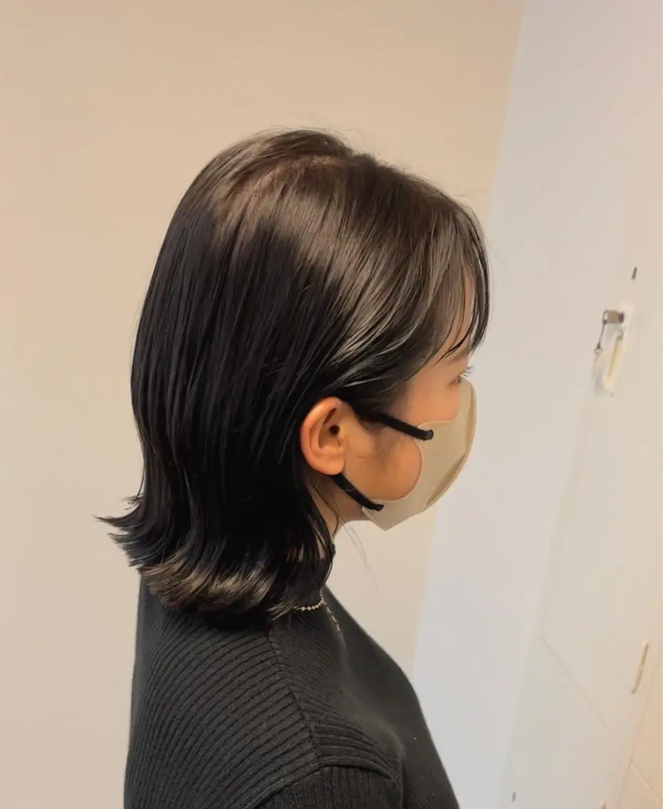 ショート カラー 透明感カラー カット ヘアカラー トリートメント ヘアセット 縮毛矯正✨グレー ジュカラー✨MOEのヘアスタイル