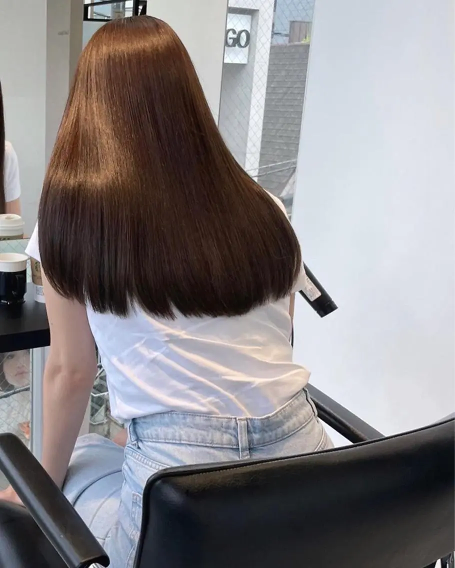 セミロング カラー マンツーマン半個室 tamuraのヘアスタイル