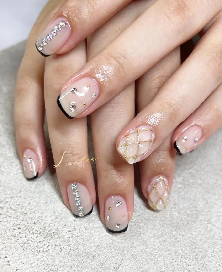 ネイル フットネイル 韓国ネイル ハンドネイル nail salon Lauleaのネイルデザイン