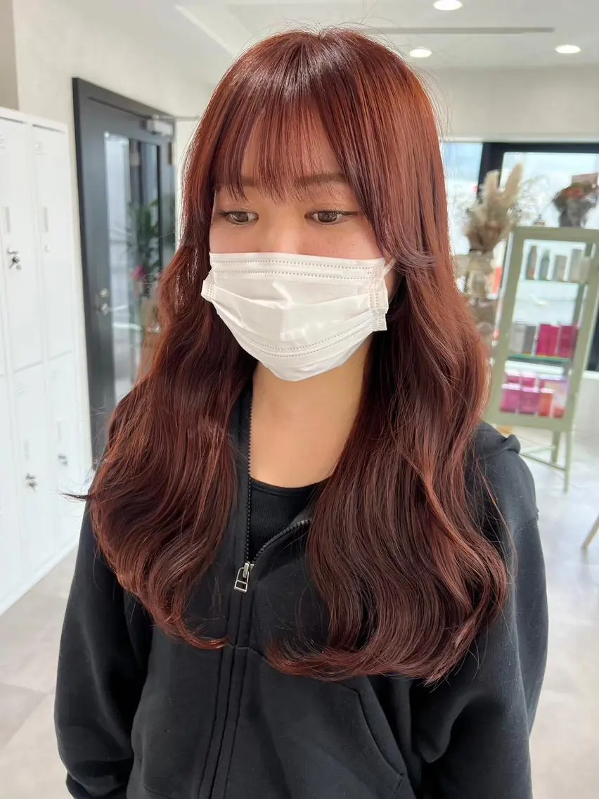 ロング カラー ロング 艶髪ハイトーン✨ 🩷AMI🩷のヘアスタイル
