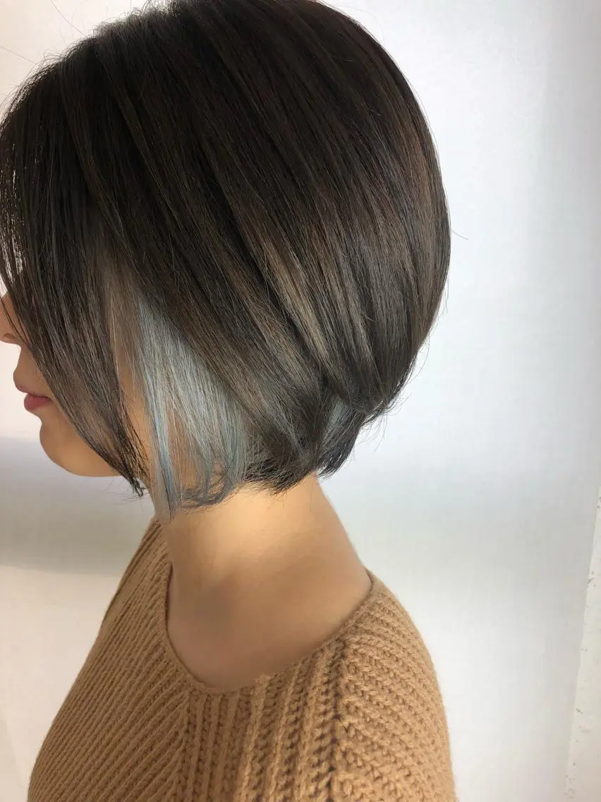 ショート カラー ヘアカラー 荒清  圭以のヘアスタイル
