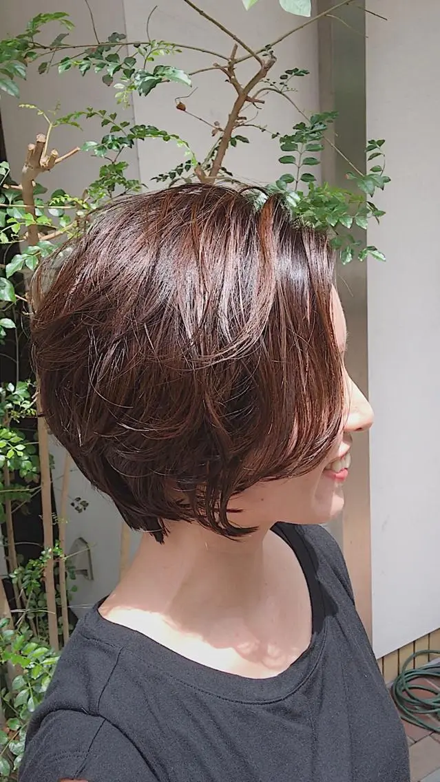 ショート 早稲田 千尋のヘアスタイル