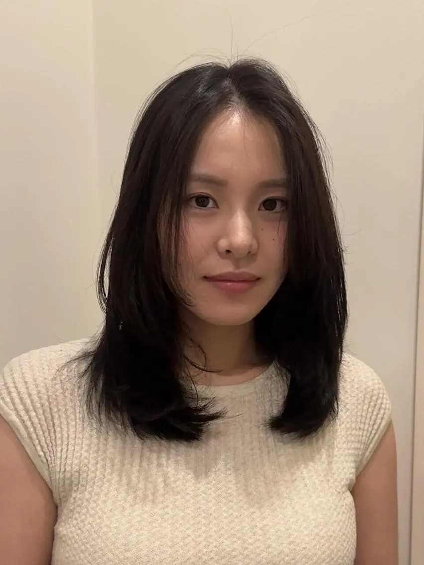ミディアム カット 縮毛矯正 トリートメント 髪質改善/レイヤー 🎀Ayaneのヘアスタイル