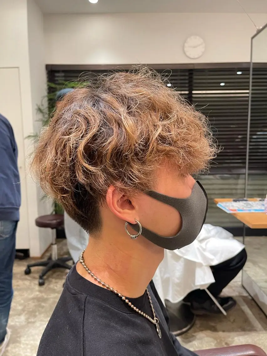 メンズ 林下 優花のヘアスタイル