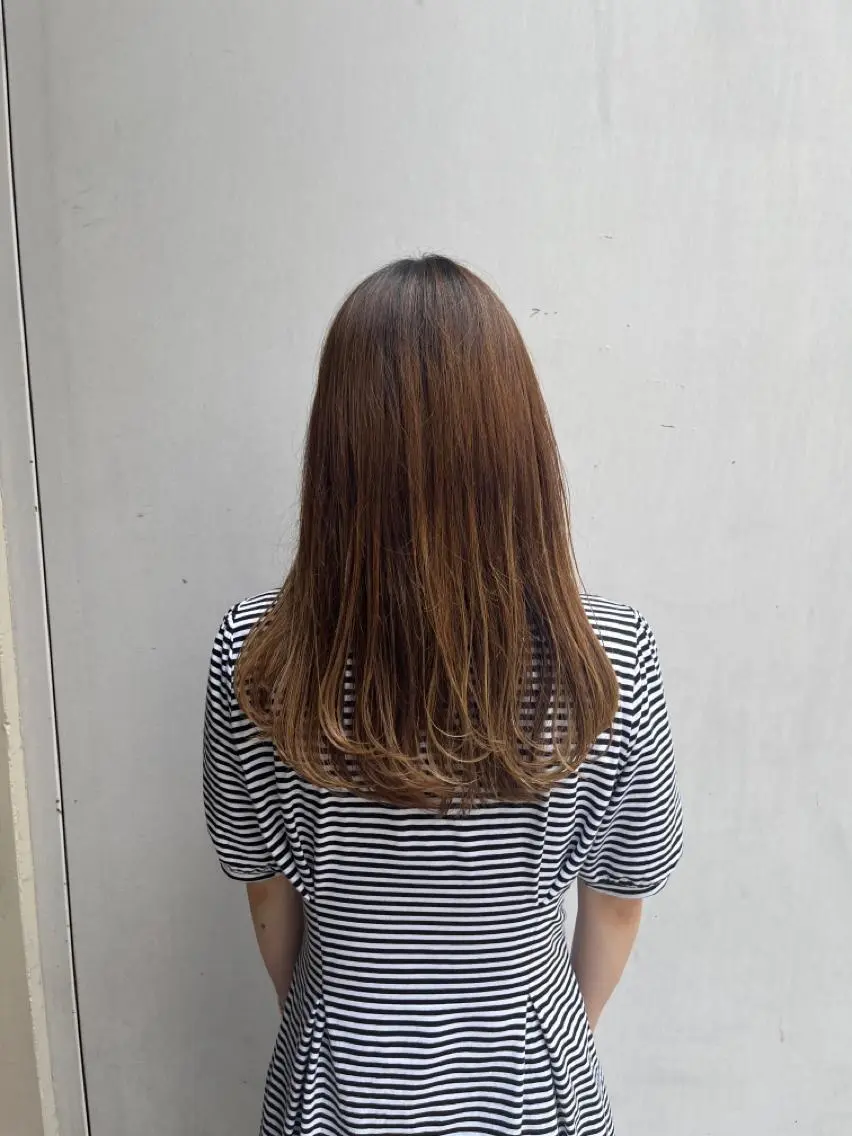 ロング 韓国好き🇰🇷 美容師MIKUのヘアスタイル