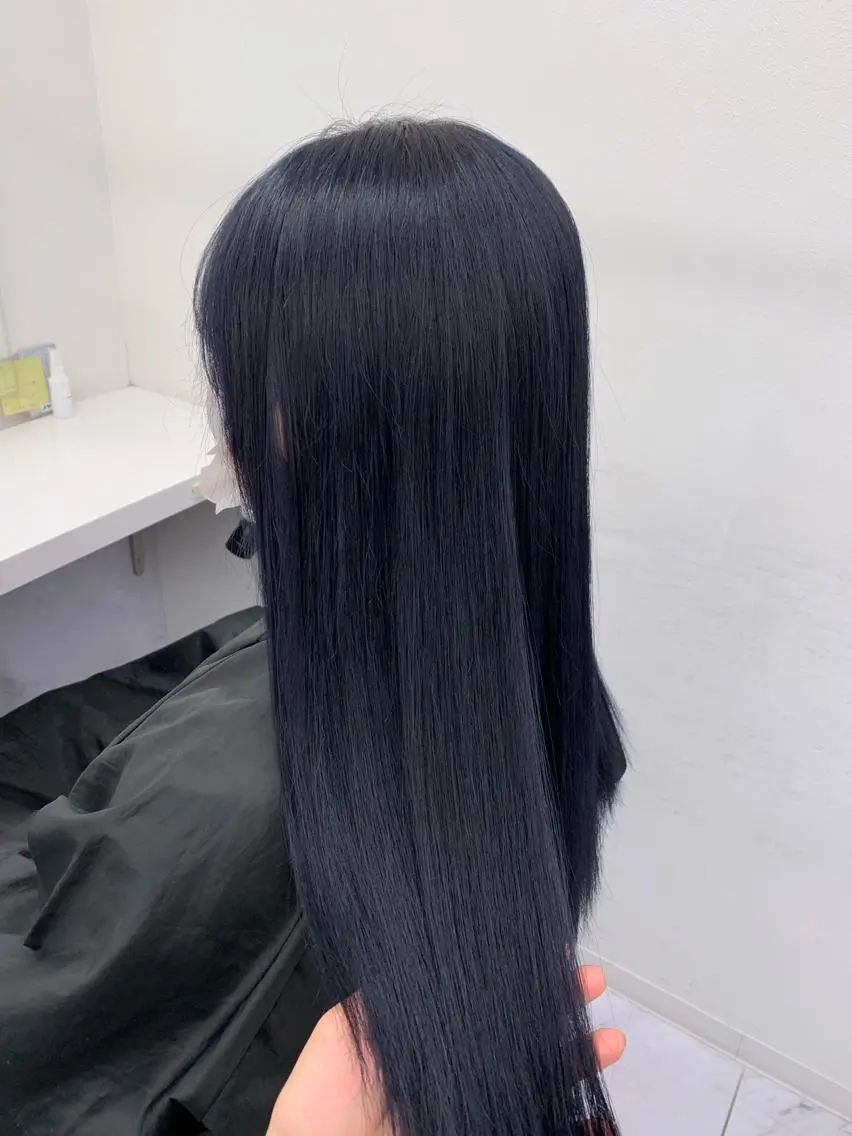 ロング カラー ヘアアレンジ 🩵 JURI🩵のヘアスタイル