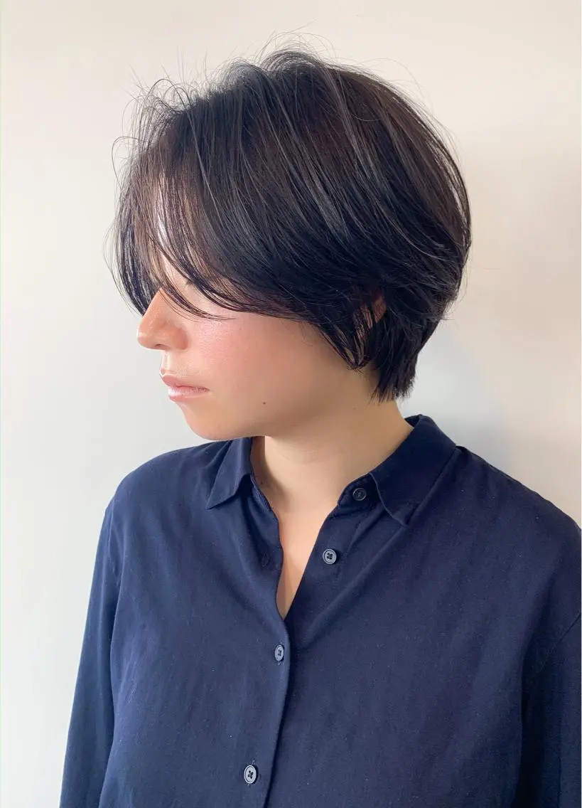 ショート ハンサムショート ショートヘア 💫カットはなんでも 得意です✂️のヘアスタイル