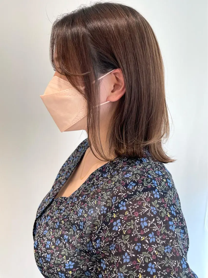 ショート カラー カット トリートメント 山口 莉奈のヘアスタイル
