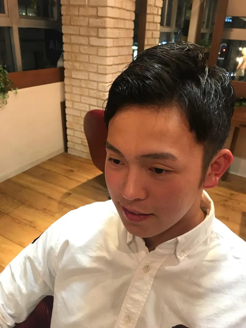 ショート メンズ 銀座フリーランススタ イリストMIYUKIのヘアスタイル