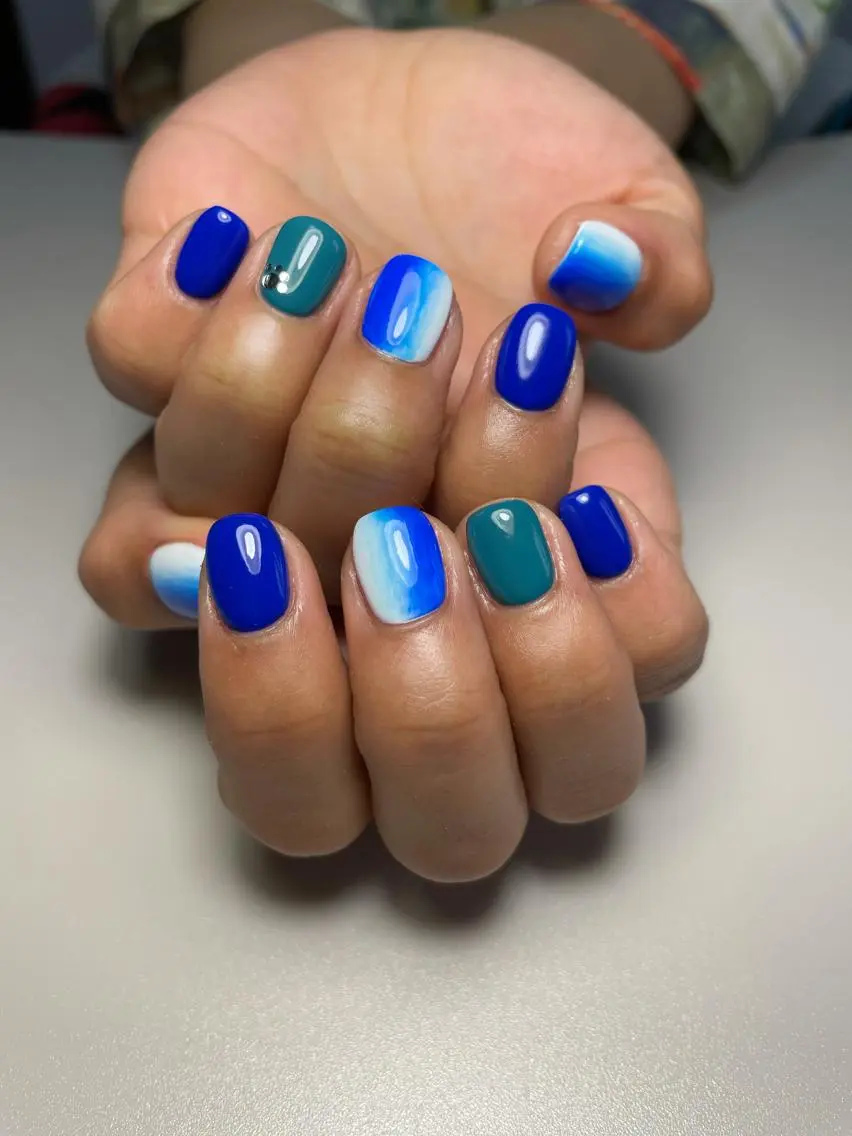 ネイル グラデーション ハンドネイル kipinail 川﨑えりかのネイルデザイン