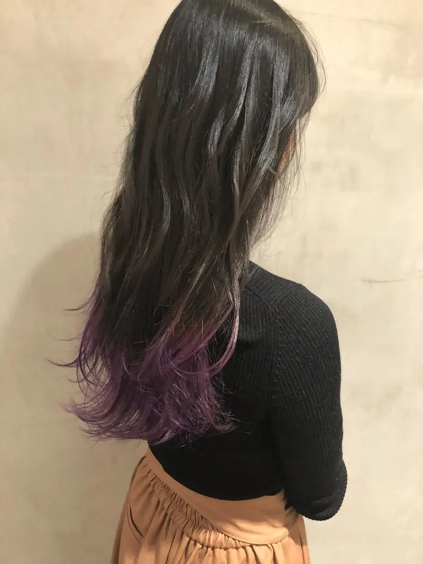 セミロング カラー カット ヘアカラー トリートメント 大西 直人のヘアスタイル