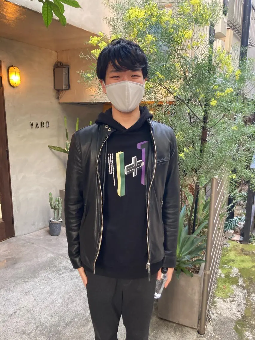 メンズ メンズパーマ 金田 夏野のヘアスタイル