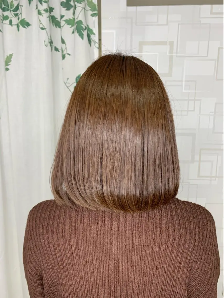ミディアム ヘアカラー トリートメント 河野 有希のヘアスタイル