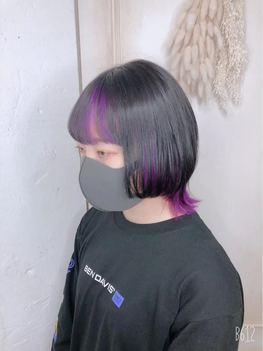 ミディアム カラー デザインカラー🎨 下北沢 / 磯部のヘアスタイル