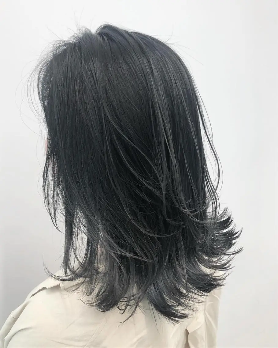 ミディアム カラー パーマ 【公式】amble luxe池袋東口🩷のヘアスタイル