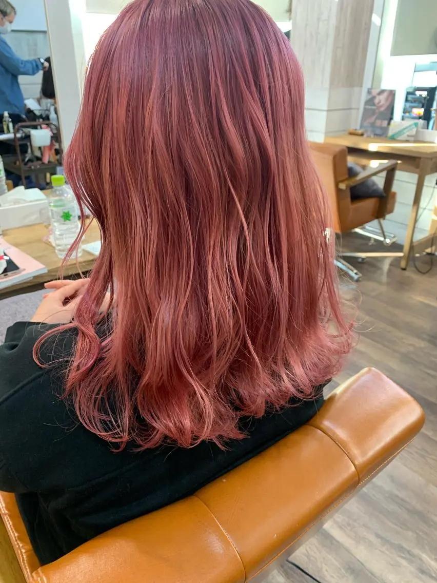 ミディアム カラー 初めてでも失敗しない 透明感カラー　Miiのヘアスタイル