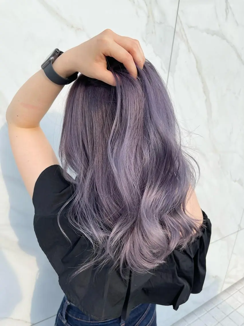 ロング カラー カット ヘアカラー トリートメント 𝐑𝐲𝐮𝐤𝐢 【店長】ALEAPのヘアスタイル