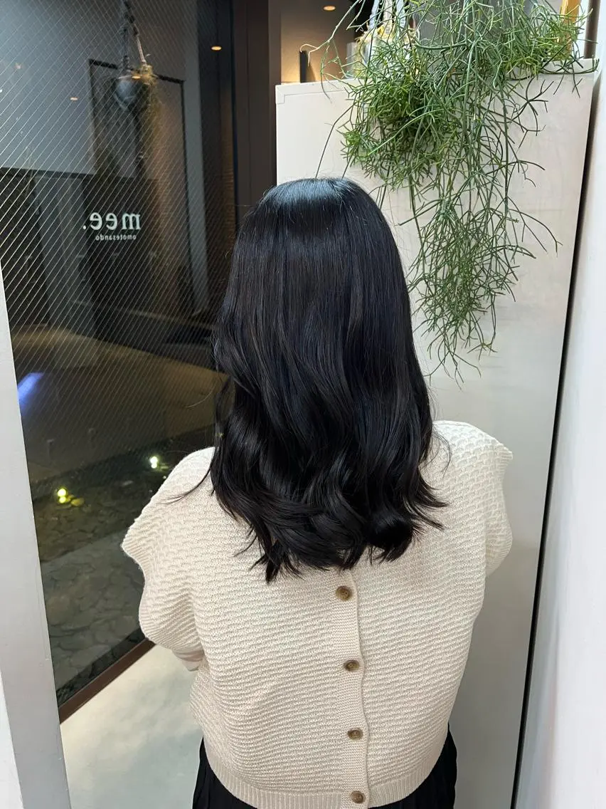 セミロング ヘアアレンジ ボブ/メンズショート /あづき⭐️のヘアスタイル