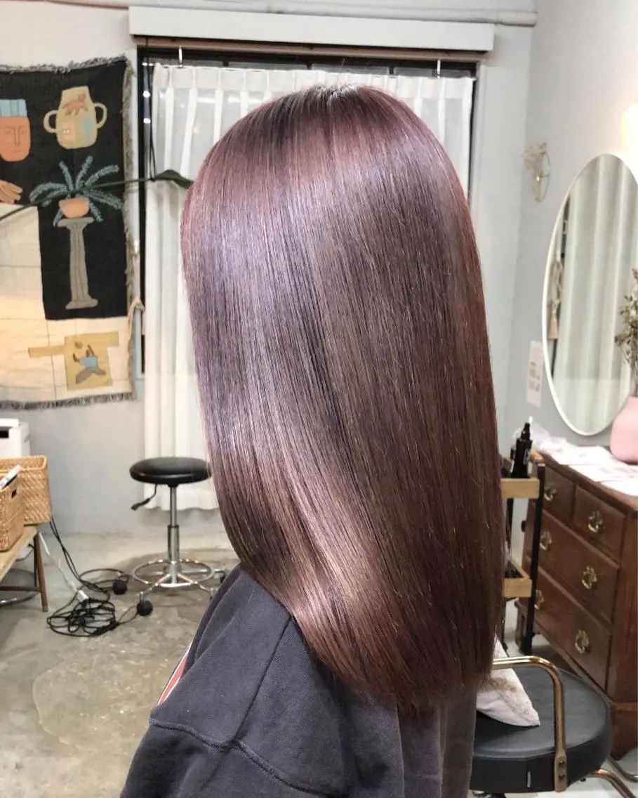 ミディアム 問屋町chapter 日笠快生のヘアスタイル