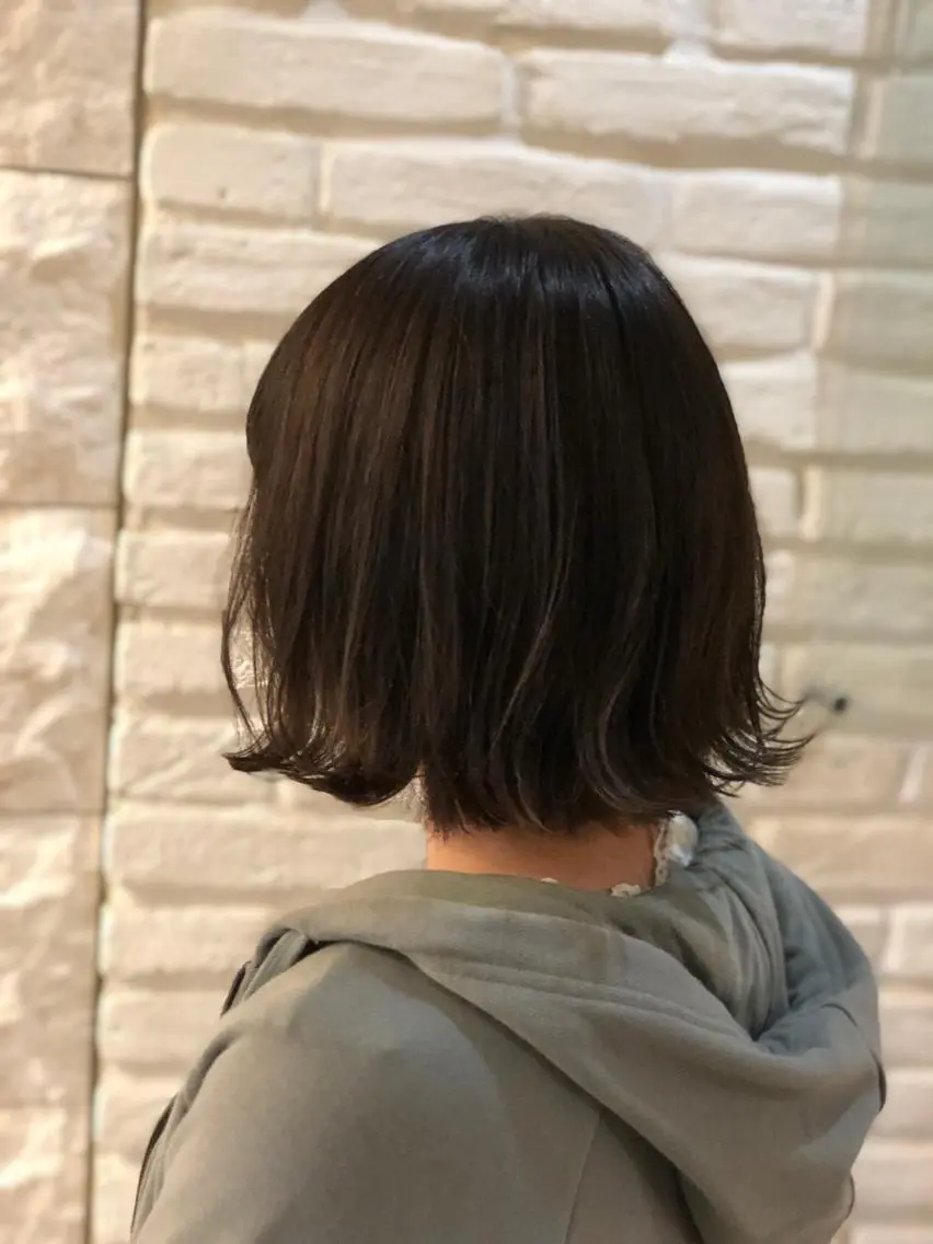 ミディアム カラー 宮下 浩一のヘアスタイル