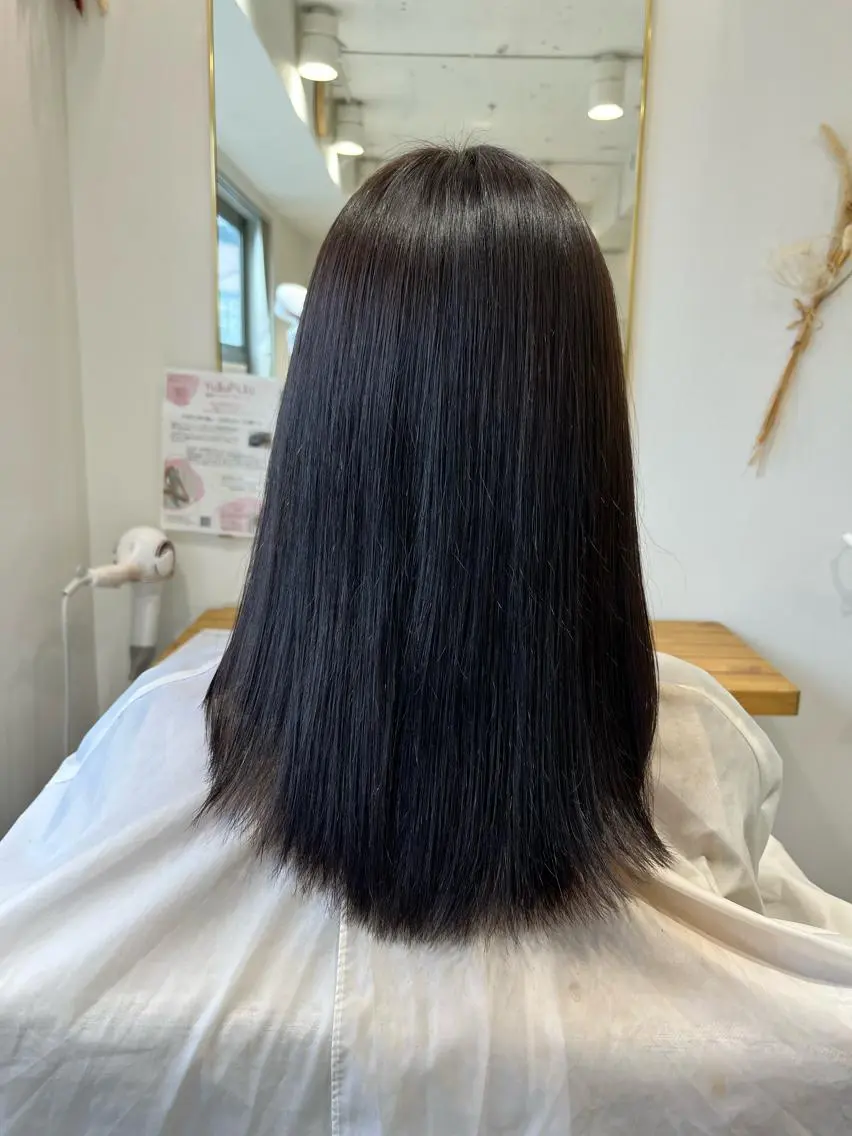 カラー ブラウンカラー 西川 明李のヘアスタイル