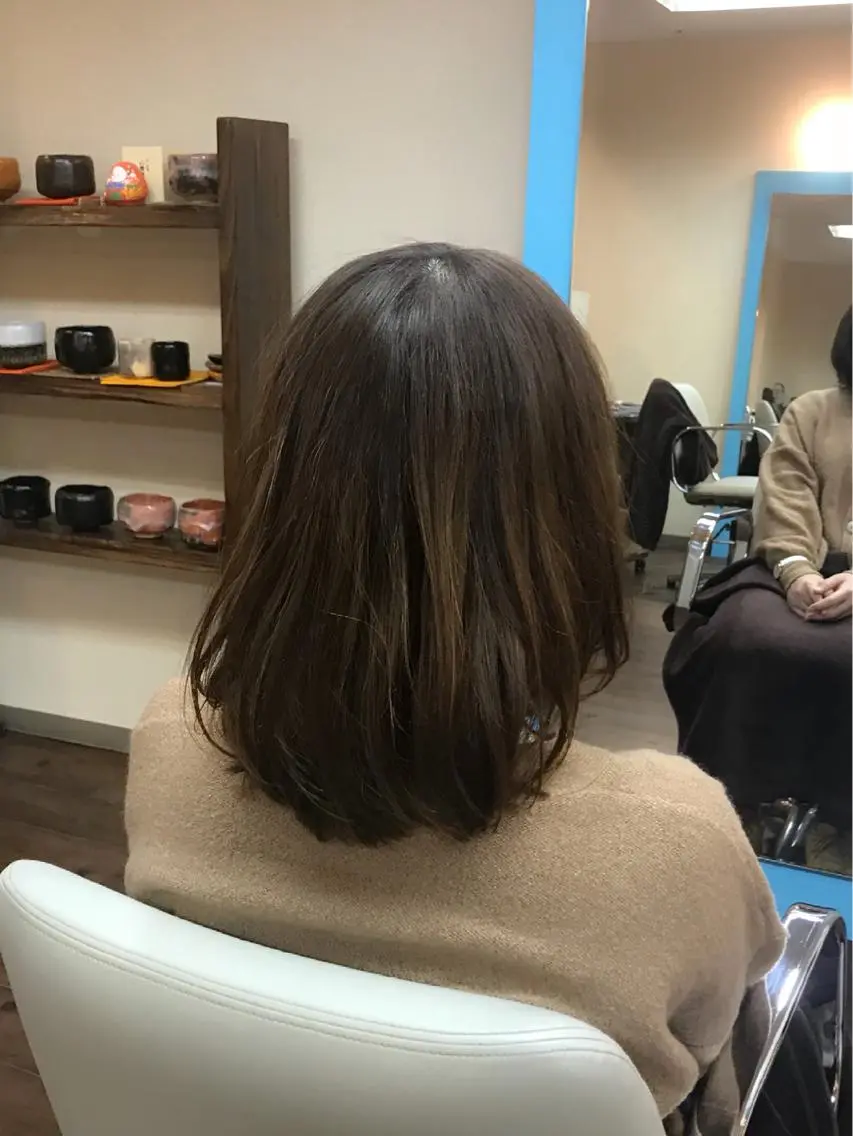 セミロング 中野 大士のヘアスタイル