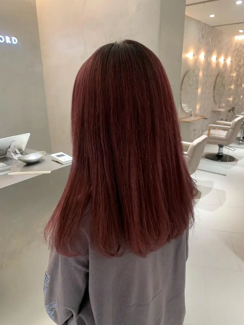 ロング ヘアカラー ✨🩵波多野 来実🩵✨のヘアスタイル